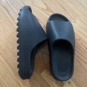 Unisex Onyx/Black Minimalist Comfort Foam Slides 1